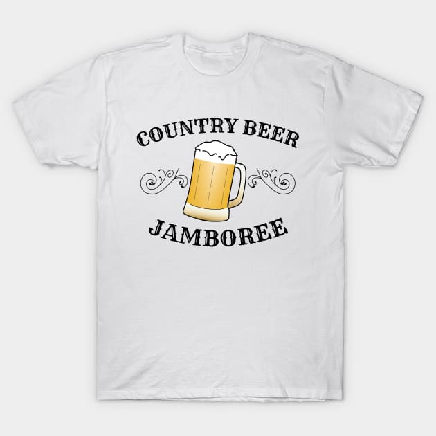 Country Beer Jamboree T-Shirt by Podcast: The Ride